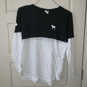 Pink nation long sleeve tee